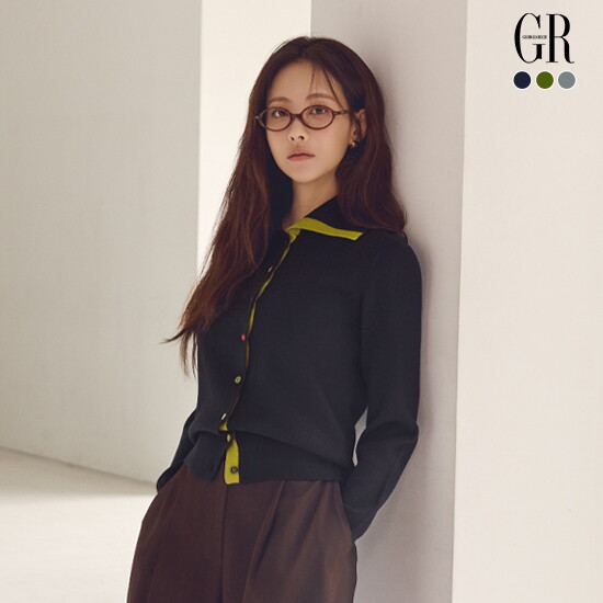 26FW 하이넥 레인보우 가디건 3종