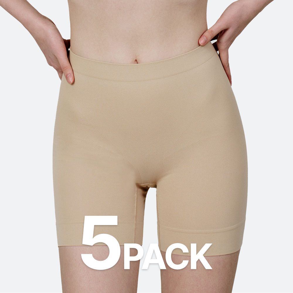 갓바디 심리스 스탠다드 사각 발란스 팬티 (5PACK)