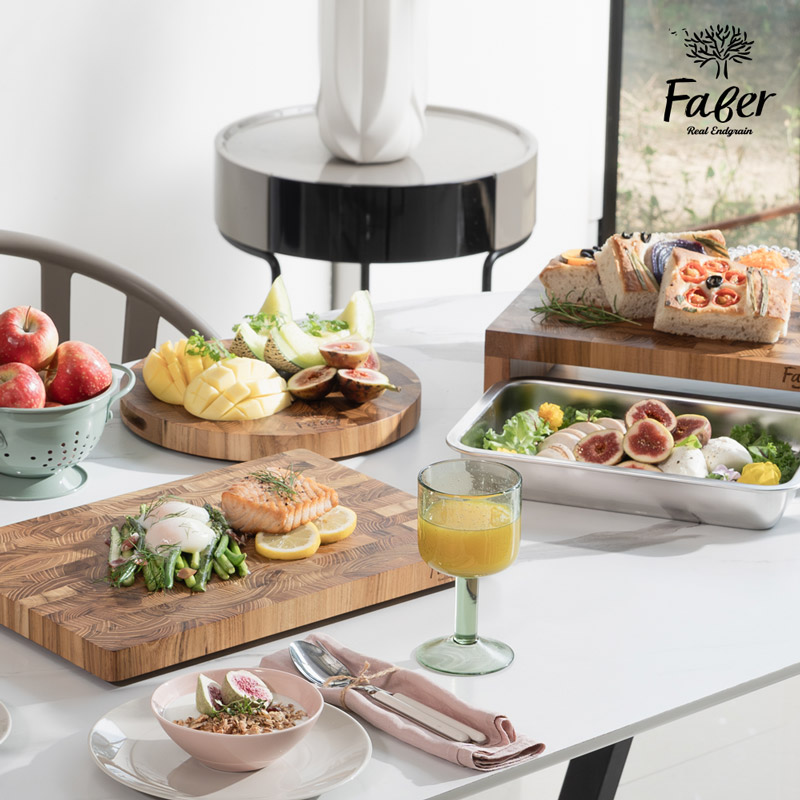 [파베르] FABER 엔드그레인 도마 7종 세트