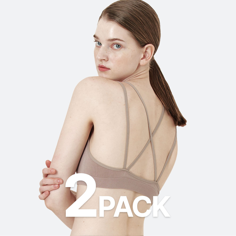 갓바디 모달 심리스 레이어링 브라 (2PACK)