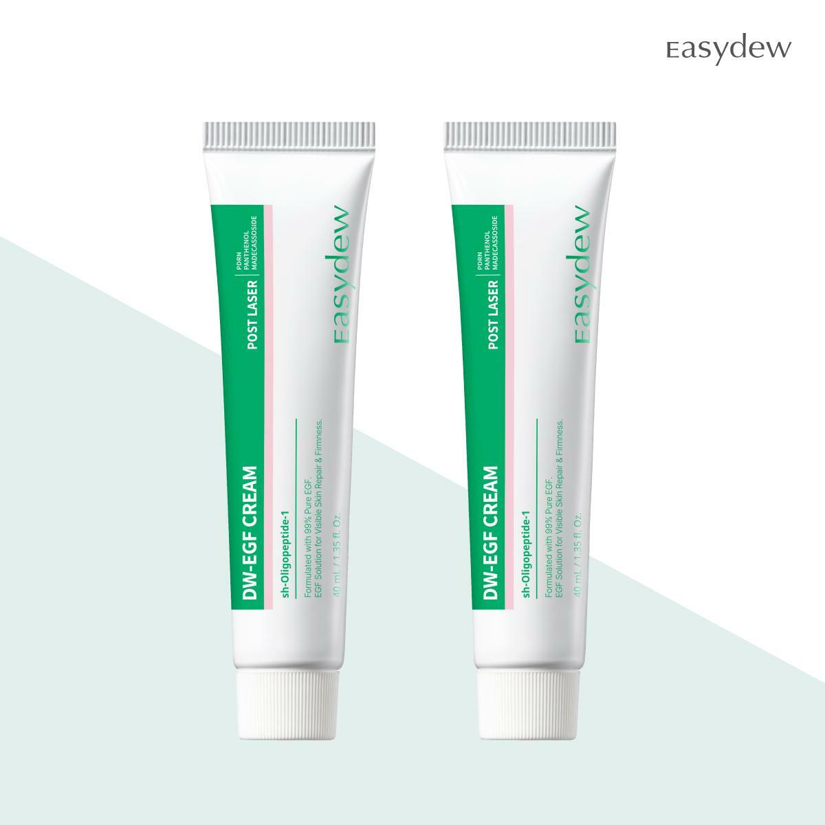 [국민카드5%할인][온라인 초특가] 대웅제약 이지듀 EGF 크림 40ml*2개