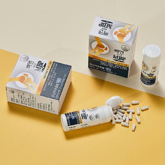 (방송에서만)[12개월분]주영엔에스 뼈엔 엠비피 MBP(30캡슐x12박스, 총 12개월분)+식물성 오메가3 2개월분  4
