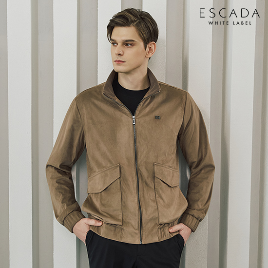 [상시가 279,000원]에스까다 26SS FAUX 스웨이드 봄버 자켓 2