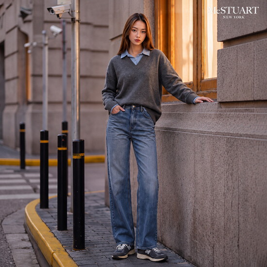 O 맥스튜어트 26FW 여성 데님 팬츠 2종 2
