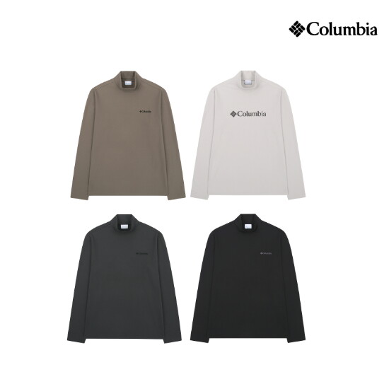 ◎ 컬럼비아 26FW 남성 모크넥 티셔츠 4종 2