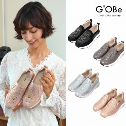 26FW 최신상 론칭[지오베]크리스탈 컴포트슬립온 2