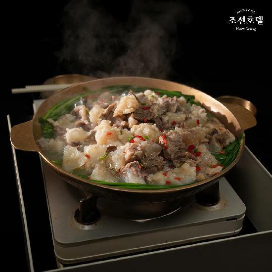 [국민카드5%할인]조선호텔 진한 한우도가니탕 1kg [총 10팩] 4
