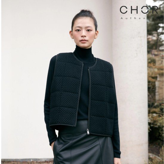 코어 어센틱 26FW 울 하이넥 탑 3종 2