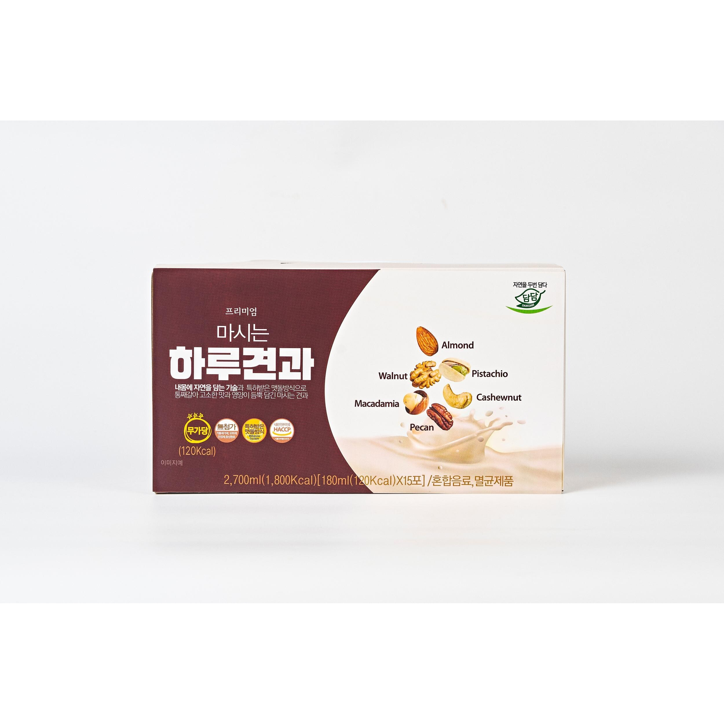 3)[3박스] 마시는 하루견과(180ml×20팩×4박스) 2