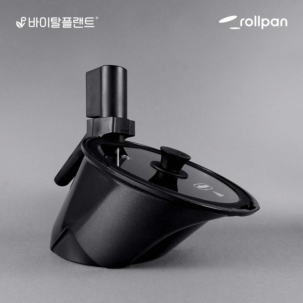 바이탈플랜트 롤팬 블랙 뉴오리지널 자동회전냄비 2