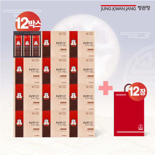 [정관장] 홍삼정마일드센스 12박스 (총360포)+쇼핑백 12장