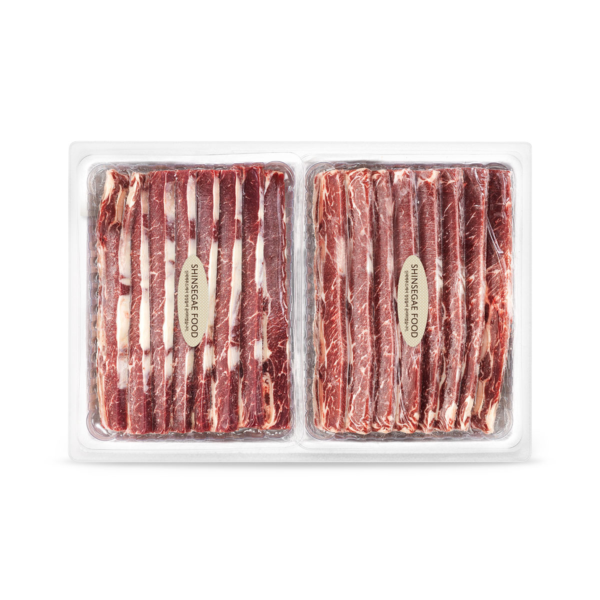 선택2)뉴질랜드 LA갈비 원육 1kg x 2팩/총2kg