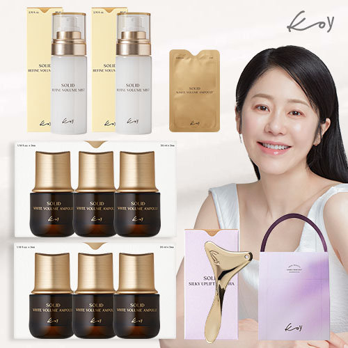 [백화점 동일] 고현정 KoY 단백질 화이트앰플 고현정 패키지(앰플6통+미스트2종+하트괄사+무료체험+선물박스쇼핑백)