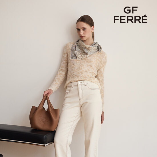 ○ 26FW 시그니처 울실크 프린트 스카프 4