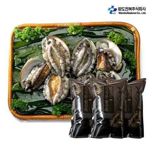 (방송에서만 1미 더)[완도활전복] 왕특대 16미(미당 100~120g)