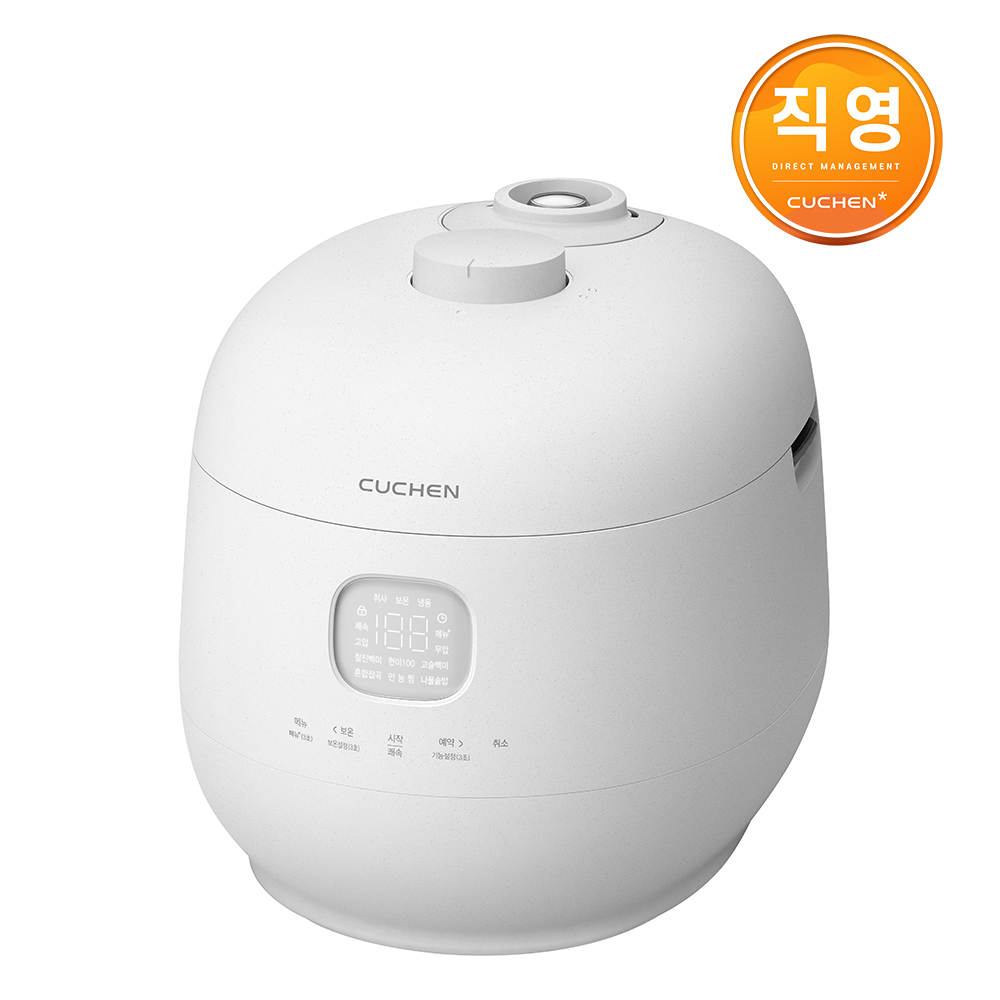 브레인 풀스텐 듀얼프레셔 10인용 IH전기압력밥솥 퓨어화이트 CRH-TWS1010MW 3