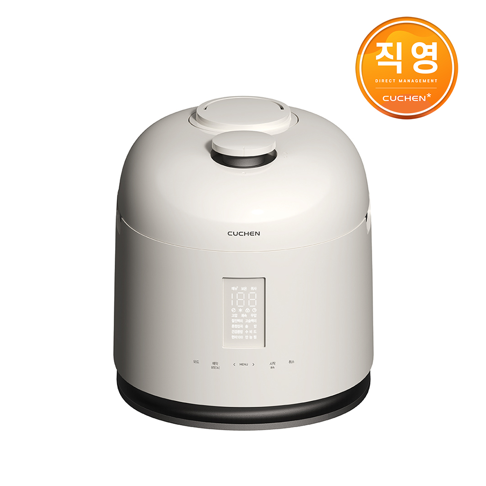 [316Ti 스텐내솥] 123밥솥 6인용 화이트 CRT-XPD0670IEGW 2