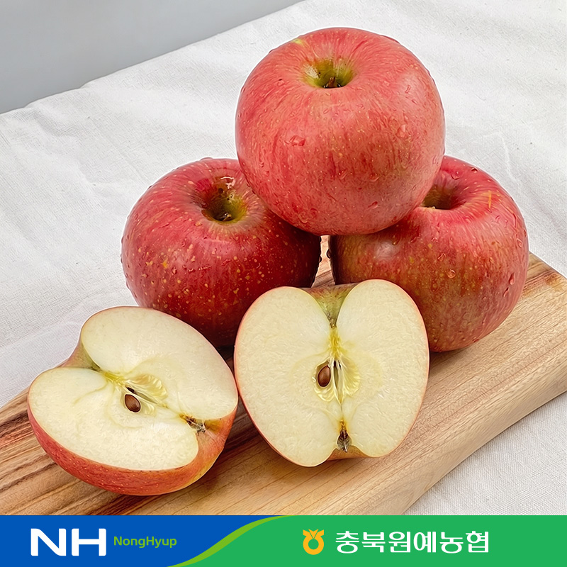 결초보은 깨끗이씻은 홍로 사과 2.5kg [9-12과/과당 214~300g] 3
