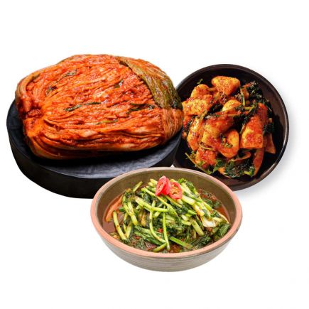 도미솔김치 포기 9k+열무2k+총각2k(총3종,13kg) 