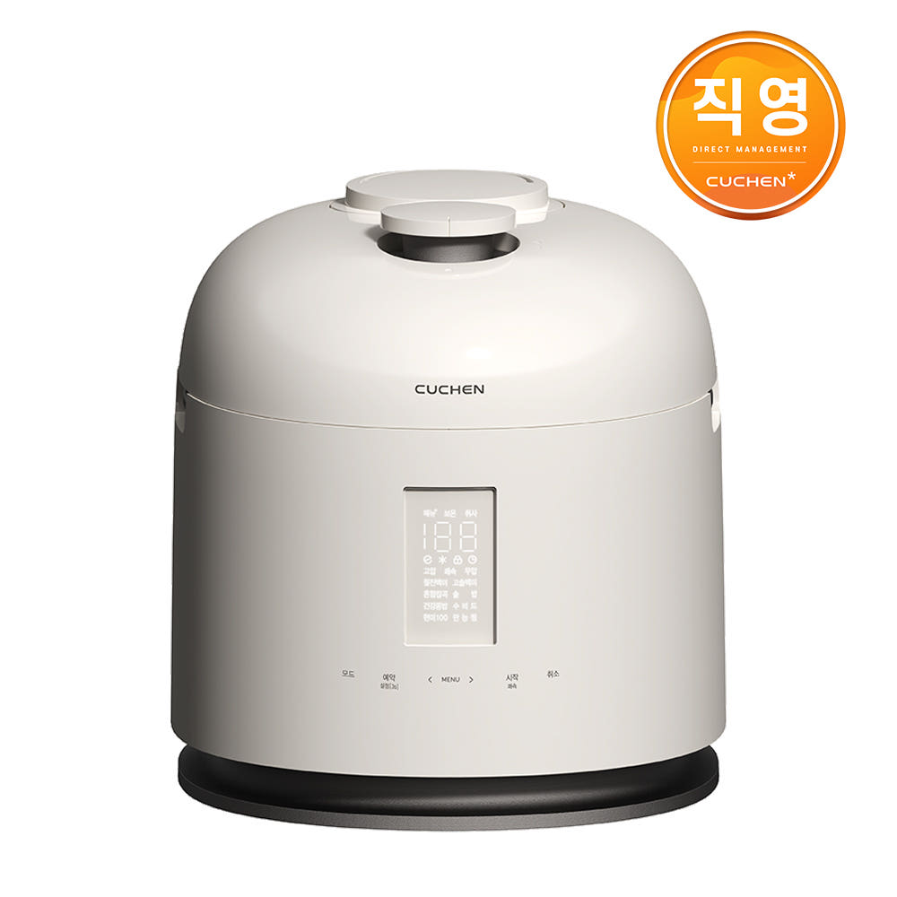 [316Ti 스텐내솥] 123밥솥 6인용 화이트 CRT-XPD0670IEGW