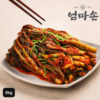 여수돌산갓으로 만든 갓김치 6kg (2kg+2kg+2kg)