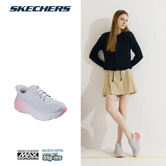 스케쳐스 26FW 최신상 여성용 맥스쿠셔닝 엔데버 슬립인스 워킹화 4