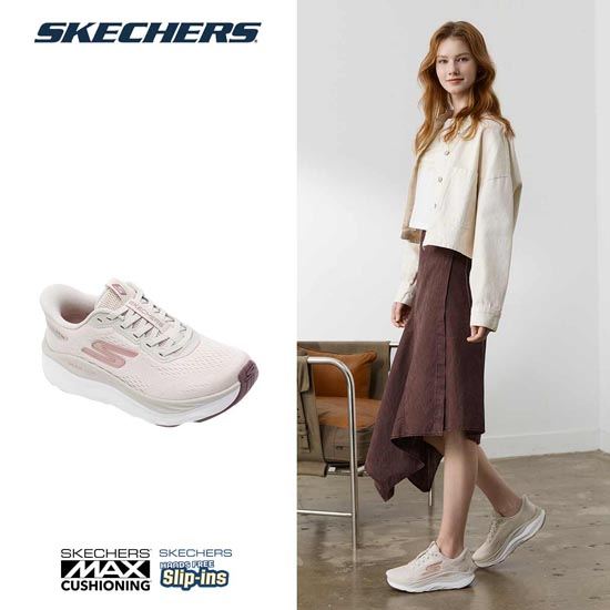 스케쳐스 26FW 최신상 여성용 맥스런 슬립인스 워킹화 3
