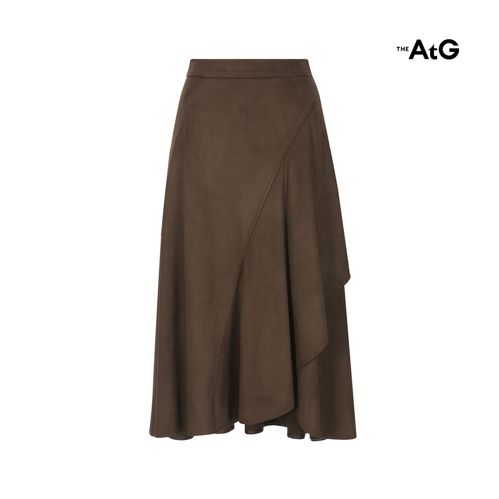 [미리주문10%] 26FW FAUX 스웨이드 스커트 4