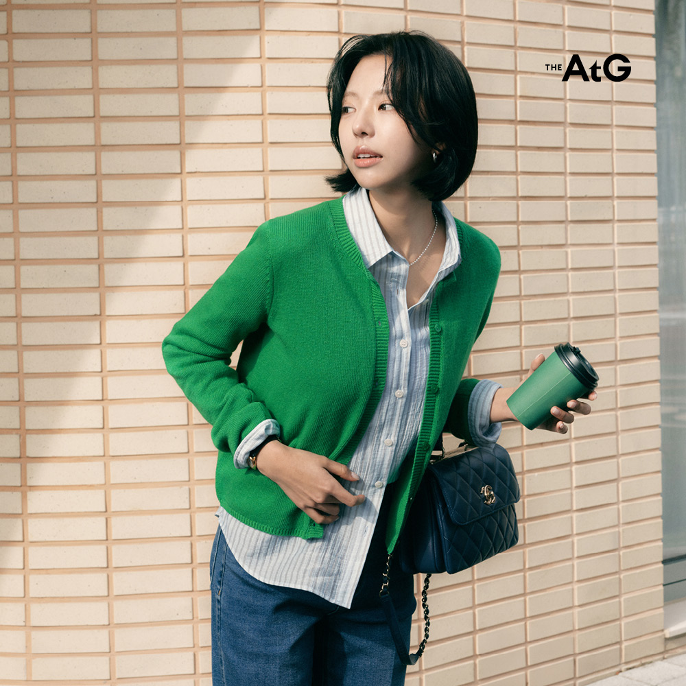 [최초가79,900원]26SS 폭스울 블랜디드 가디건 3종