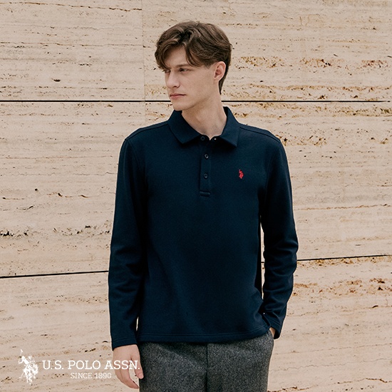[쿠폰혜택][U.S POLO ASSN.] 25FW 기모 카라티 3종 남성 2