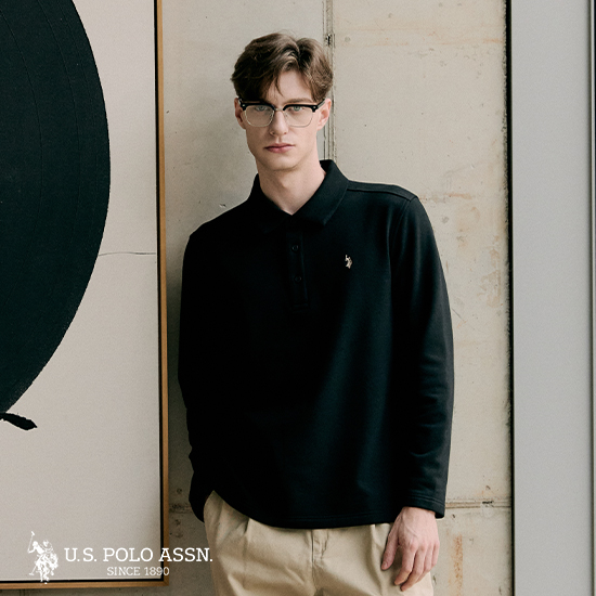 [쿠폰혜택][U.S POLO ASSN.] 25FW 기모 카라티 3종 남성 4