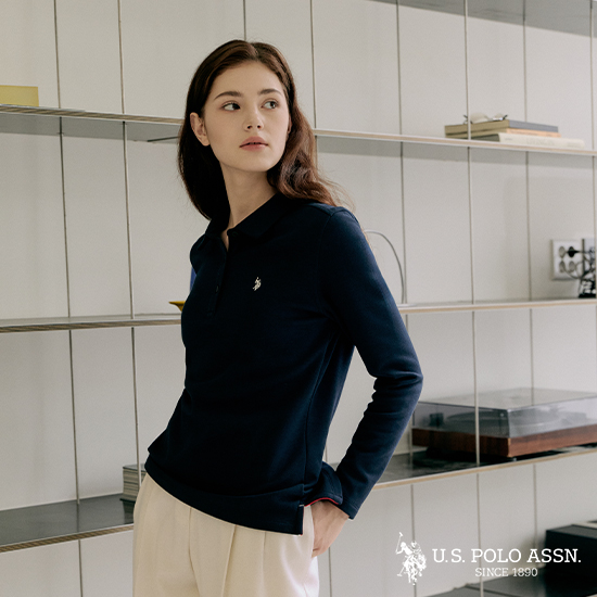 [쿠폰혜택][U.S POLO ASSN.] 25FW 기모 카라티 3종 여성 2