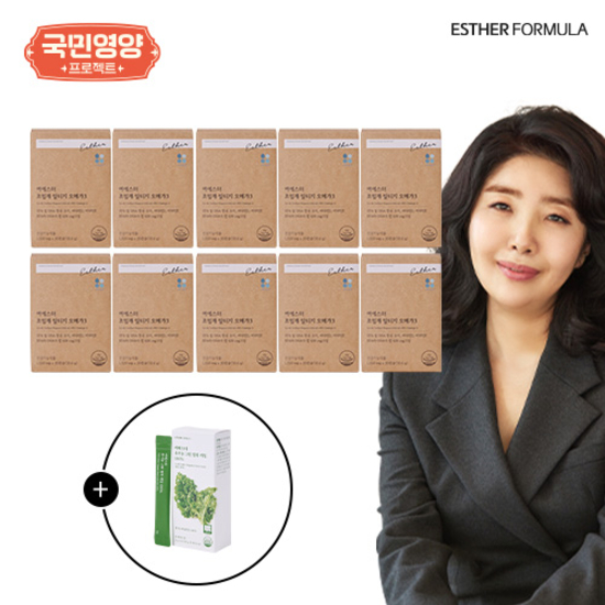 (국민영양프로젝트) 여에스더 알티지오메가3 10개월+컬리케일1박스