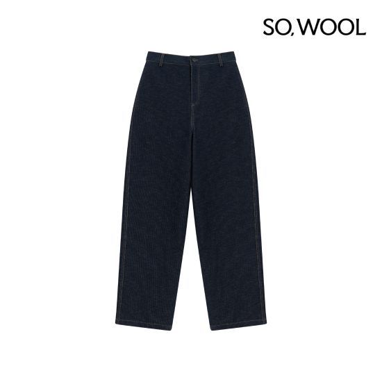 쏘울 26FW 울 저지 데님 팬츠 2