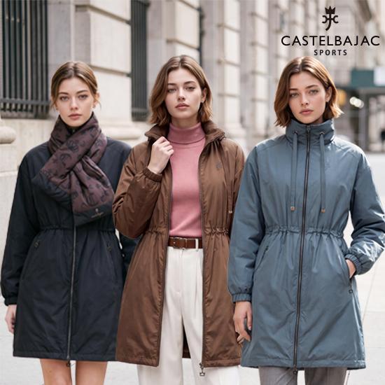◎ 까스텔바작 26FW 여성 씬패딩 트렌치 자켓 1종