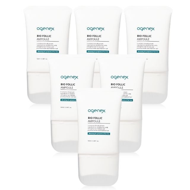 [단독방송/더블구성] 오제닉스 바이오폴릭 탈모앰플 100ml X 6