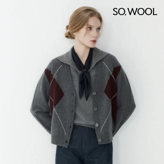 쏘울 26FW 로얄 캐시울100 가디건