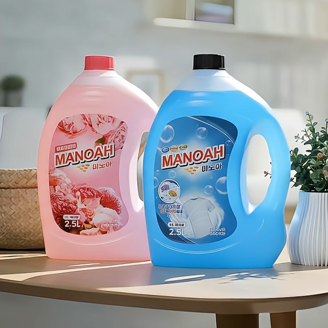 [물가안정프로젝트] 세탁세제 2.5L*8개+섬유유연제2.5L*2개 3