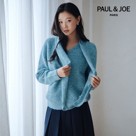 26FW 헤어리 가디건 + 머플러 SET