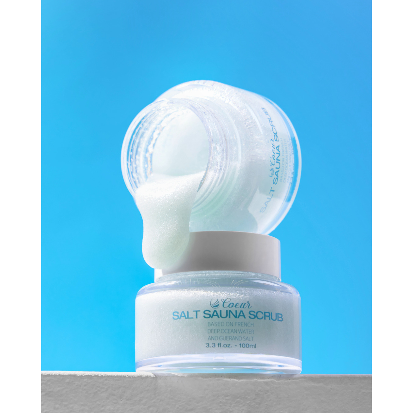 쿠르 블루 솔트 사우나 스크럽 100ml