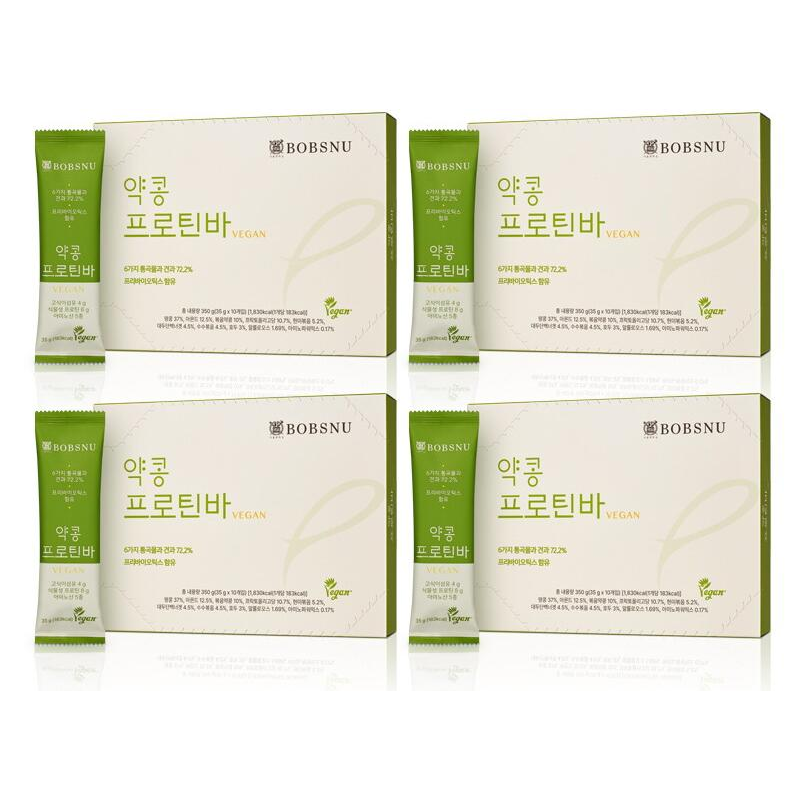서울대 밥스누 약콩 프로틴바 35 g X 10 ea X 4박스  