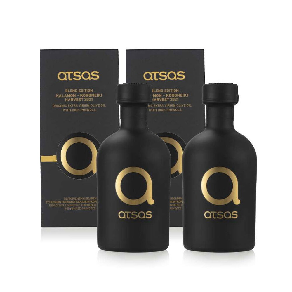 아트사스 골드 유기농 엑스트라버진 올리브오일 250ml x 2병 