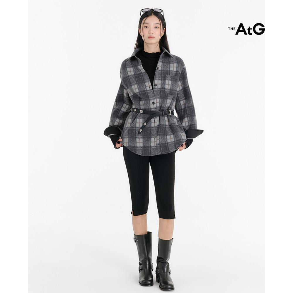 [미리주문10%] 26FW 플리스 체크 셔츠자켓 3