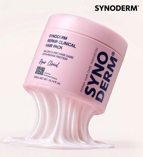 [카드 5%할인]300ml 체험분★ [시노덤] 단백질 클리닉 헤어팩 300ml x 4통 + 클리닉 샴푸 1000ml + 체험분 300ml 헤어팩 2