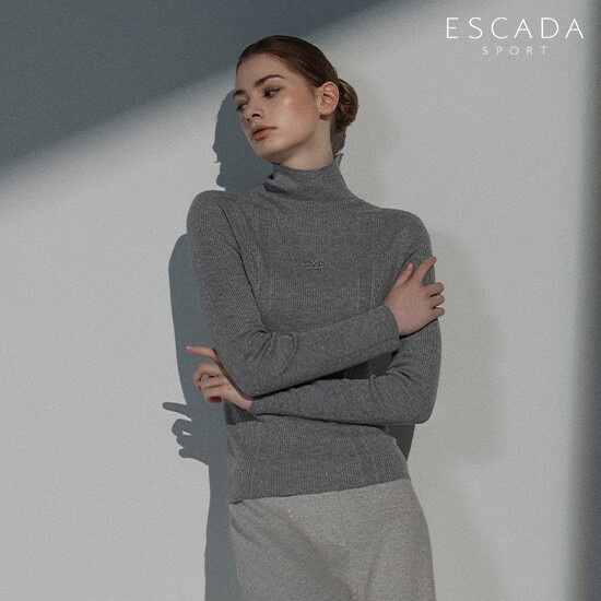 ○ 에스카다스포츠 26FW 여성 캐시 블렌드 홀가 풀오버 1종 4