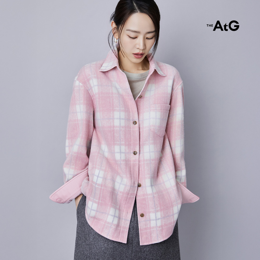 [미리주문10%] 26FW 플리스 체크 셔츠자켓