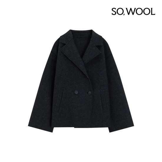 쏘울 26FW 울 저지 더블 재킷 3