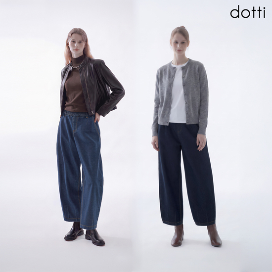 도티 26FW 레스트 볼륨 데님 여성2종 (D6RDW)