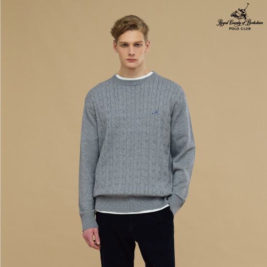 (D) RCB POLO CLUB 26FW 남성 케이블 니트 3종 (R633M) 2