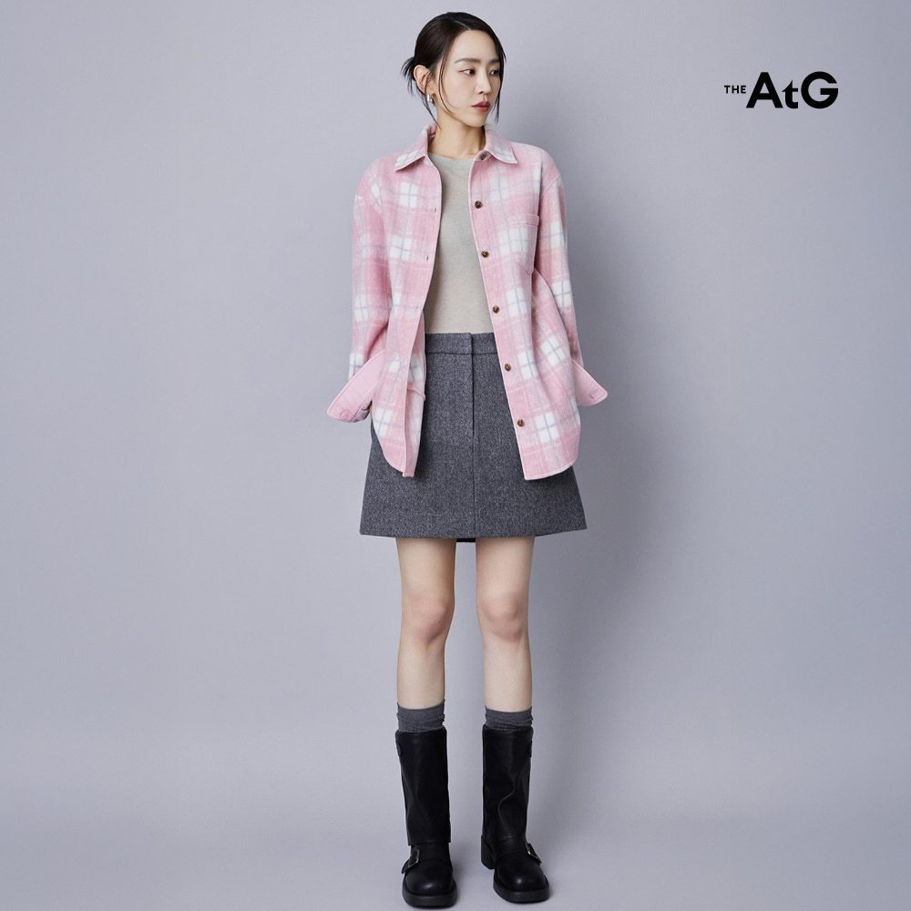 [미리주문10%] 26FW 플리스 체크 셔츠자켓 2